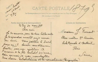 Les Orgues d'Espaly — Periferia del Puy — editore 'Le Velay Illustré', n° 992 — Verso