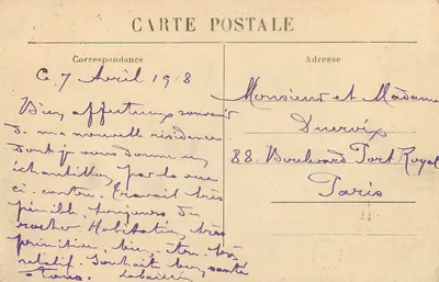 Monistrol-d'Allier — Os Rápidos do Ance — Editor MP Magnun — Verso