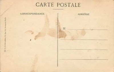 Château de La Malmaison — Die Opale. Das Kutsche der Kaiserin Joséphine. — Rückseite