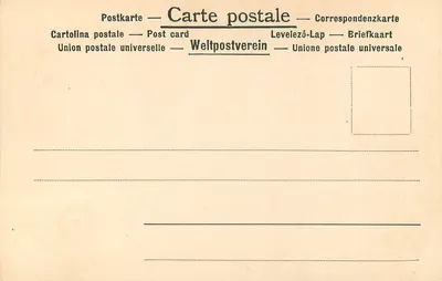 Stara kobieta — portret — B. Denner, seria 24, wydawca Hofphotograph J. Löwy, Wien 1903 — Rewers