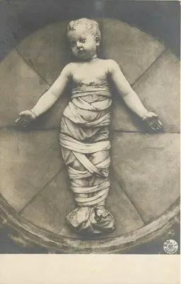 Estátua de uma criança envolta — N.P.G. — N° 308