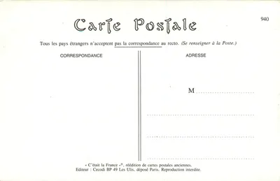 Laroque-des-Albères — Fabricação de cabos de madeira — Faitz e Villanove — Verso