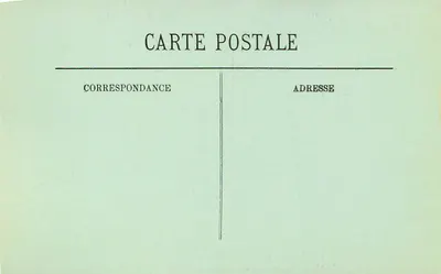 Maigné — Façade du Château de Resteau — LL. — Rewers
