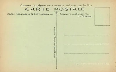 Vesoul — Monument van de schilder Jean-Léon Gérome — D.D. — Achterkant