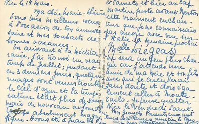 Arredores de Grasse — Tourettes sur Loup e o Baou das Brancas (Alt. 679 m) — Verso