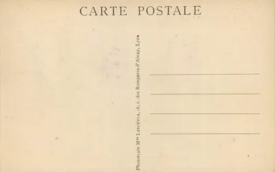 LYON — Absyda katedry NMP Fourvière - M.F. — Rewers