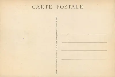 LYON — Prefektura — M.F. n°142 — Rewers