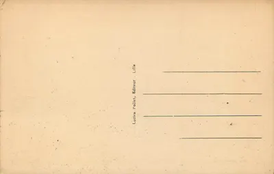 Lille — O Jardim Vauban — Lucien Poillet, editora — Verso