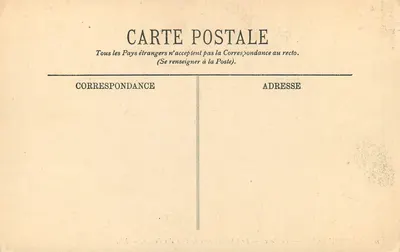 Rambouillet — Le Château pris de l'Île des Poules — LL. n°6 — Verso