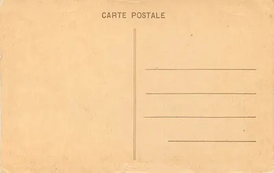 Castelo Raoul em Châteauroux (Indre) — fundado no séc. X, reconstruído pelos Senhores de Chauvigny — Éd. Robbelet-Guillemont, n°12 — Verso