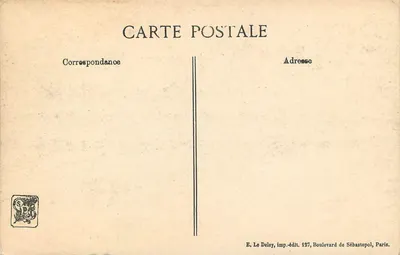 Cena de frente — obras dos artistas para o inimigo, feridos, prisioneiros e nas forças armadas — por S. Belnet, 1915 — Verso