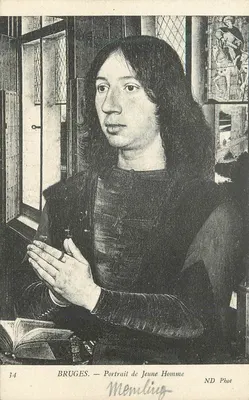 Bruges — Portret Młodego Mężczyzny — Memling, ND Fot, nr 34