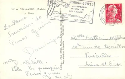 O Farol de Ploumanach — Perros-Guirec (C.-du-N.) — Réma — Verso