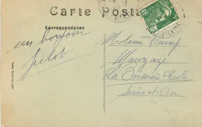 Cancale — Môle w dniu regat — LL — Rewers