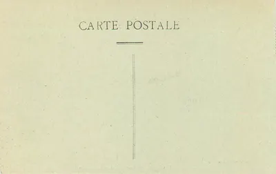 Castillo de Pau — Entrada al Castillo — Edición 1904 — Reverso