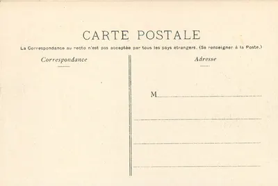Cauterets — Przełęcz Mulets i szczyt Chabarrou (2911) — kolekcja Spout, wyd. Paris, nr 98 — Rewers