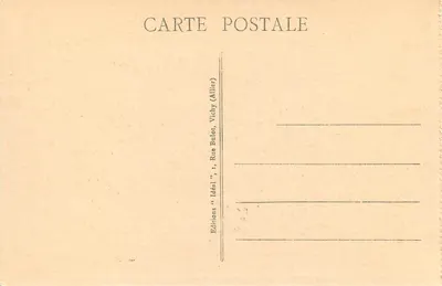 Le Puy - La Catedral, vista tomada desde el Rocher Corneille — Editor Ideal, n° 8010 — Reverso