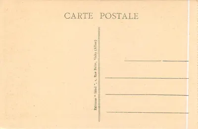 Le Puy - Wnętrze klasztoru katedry (IX wiek) — La Haute-Loire Pittoresque — Wydawnictwo Idéal — Rewers