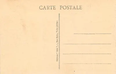 Le Puy - O Cloister - Capitel arcaico (século VIII) — A Alta-Loire Pitoresca — Editor: Idéal, Vichy (Allier) — Verso