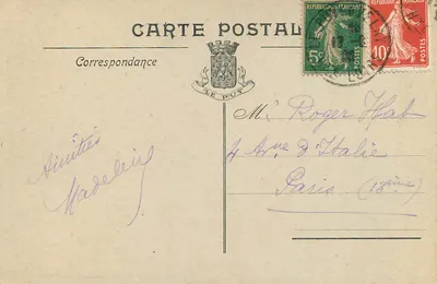 Le Puy — A Virgem e a Igreja de São Miguel — V.M. n°5 — Verso