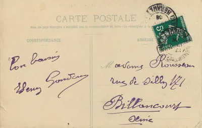 Clermont-l'Hérault — O Castelo, lado do Meio-dia — L. Froment, fot. Louève — Verso