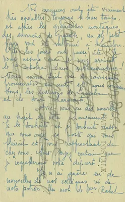 Environs de LAMALOU-les-BAINS — Gorges d'Héric et Village du Verdier — Editor Dizier, grande formato — Verso