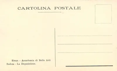Siena - Accademia di Belle Arti - La Depositione — Rewers
