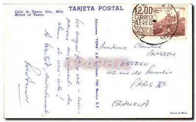 Widok Taxco — Wyd. 'FEMA' S.A. — Numer serii nie widoczny — Rewers