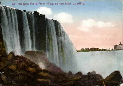 Niagara Falls from Maid of the Mist Landing — 62 — editor desconhecido