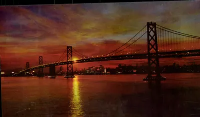 Ponte do bay — San Francisco — editor Rural Color