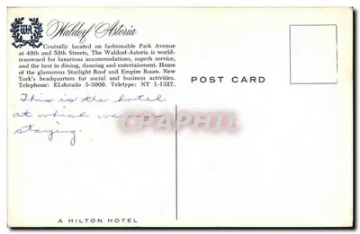 Waldorf-Astoria — New York — editor no visible — Reverso