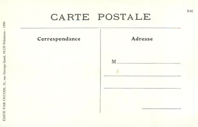Sully-sur-Loire — Os carros de cão. Vendedora de carvão — Editada por CECODI, 1986 — Verso
