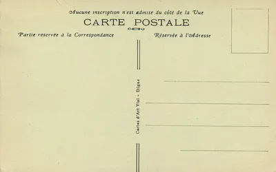 Les Mées (B.-A.) — Os Rochos — Edit. Sivan — Verso