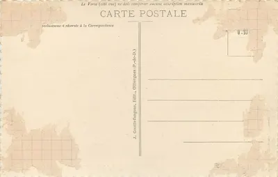 Lago de Guéry e a Cadeia dos Monts Dore — A Auvergne — G. D'O. - 1446 — Verso