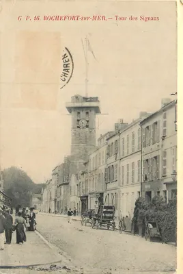 Stara pocztówka G p 16 Rochefort nad morzem Tour des Signaux