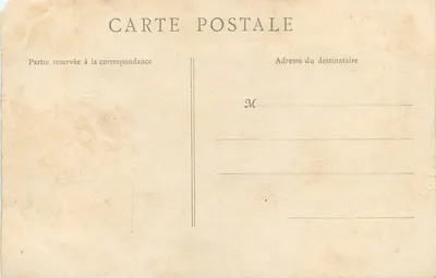 Bilhete postal antigo Lyon ile barbe vista de saint rambert — Verso