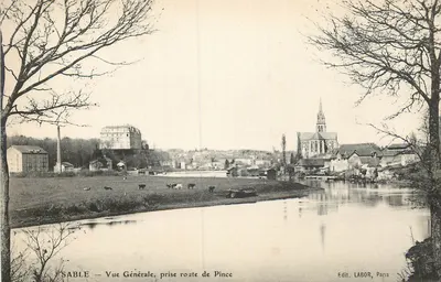 SABLE — Vista Geral, estrada de Pincé — Edit. LABOR, Paris