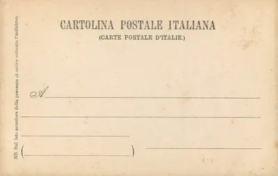 Baptystwo Konstantyna — Raffaello Sanzio — Ernesto Richter, Roma, Via Serpenti 170 — Rewers