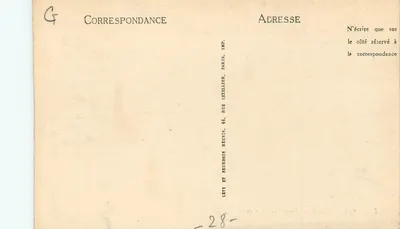 Chartres — Pont des Minimes — LL — Verso