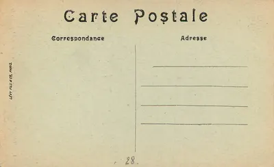 Chartres — Widok na rzekę Eure z Pont Neuf — N.G. — Rewers