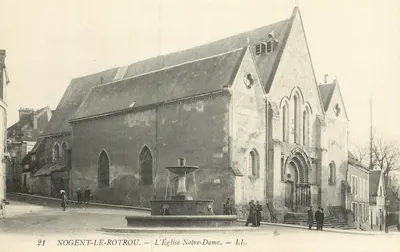 Nogent-le-Rotrou — A Igreja de Nossa Senhora — LL.