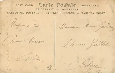 Katedra w Chartres — 'L'Assomption' autorstwa Bridana — ND Fot. — Rewers