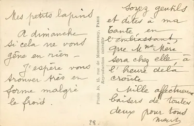 Chartres — Katedra. Szczegół portalu północnego — Jo-188 — Rewers
