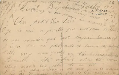 Ypres — Miasta Heroiczne — C. Strong, nr 2042 — Rewers