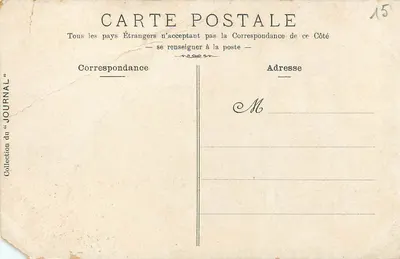 Lucterene — Panorama du Puy de Dôme — Collection du « Journal » — Verso