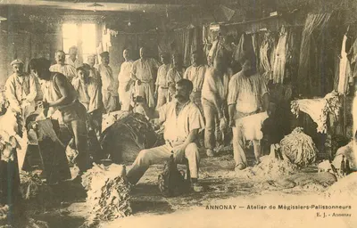 Annonay — Oficina de Mégissiers-Palissonneurs — E. J. - Annonay