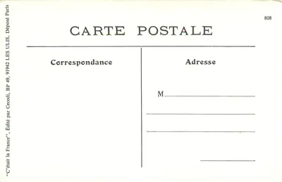 Colheita na Champagne — colocação em barril — Editado por Cécodi, BP 49, 91942 Les Ulis — Verso