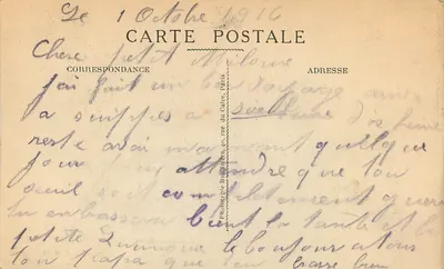 SUIPPES (Marne) — Após os diversos bombardeios — Benoist, editor, Châ’u’ons — VéSé Paris 15 — Verso