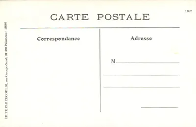 Os pequenos ofícios de Paris — A coluna de cartazes teatrais — V.P. Paris, No. 54 — Verso