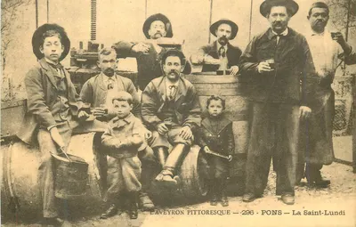 A Santa Segunda-feira — Pons — A Aveyron Pitoresca — 296